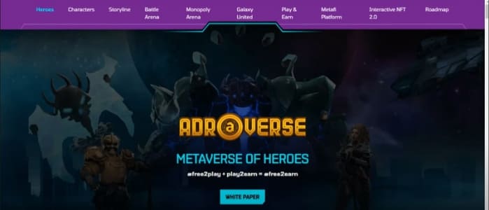 Adroverse Multichain Metaverse