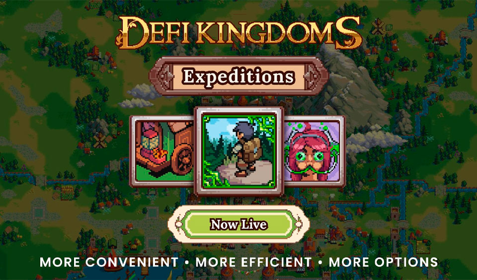 DeFi Kingdoms Releases New Key Feature: Expeditions