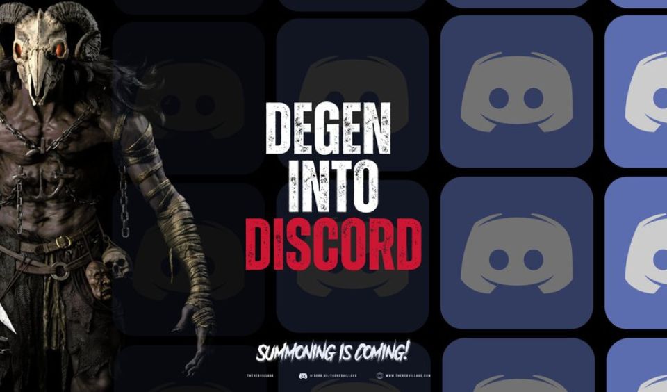 The Red Village Degen Into Discord Campaign