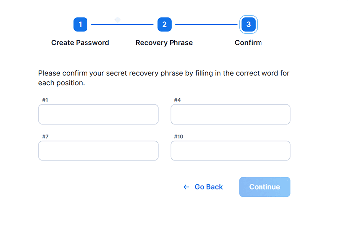 ronin wallet config